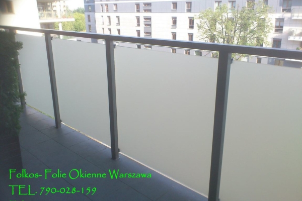 Ogłoszenie - Folia na szklany balkon Rydygiera, Przasnyska, Kaliny Jędrusik, German-Oklejamy balkony Warszawa TEL.790-028-159. Zdjęcie 5