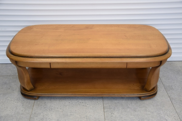 Ogłoszenie - ława do salonu dębowa  - jak nowa. Zdjęcie 1