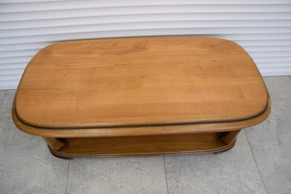 Ogłoszenie - ława do salonu dębowa  - jak nowa. Zdjęcie 2