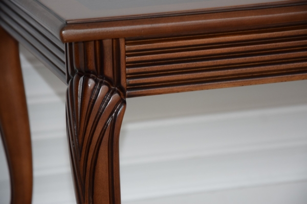 Ogłoszenie - ława - stolik z drewna orzechowego - jak nowy. Zdjęcie 4