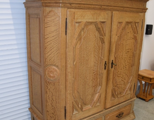 Ogłoszenie - bieliźniarka z drewna dębowego - jak nowa. Zdjęcie 2