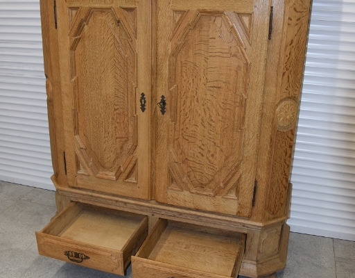 Ogłoszenie - bieliźniarka z drewna dębowego - jak nowa. Zdjęcie 3