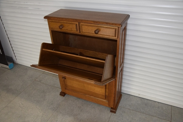 Ogłoszenie - szafka na buty z drewna dębowego - jak nowa. Zdjęcie 4