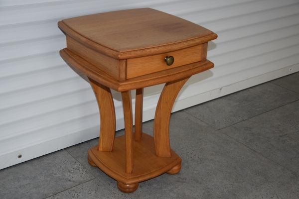 Ogłoszenie - stolik kawowy dębowy - super stan. Zdjęcie 2