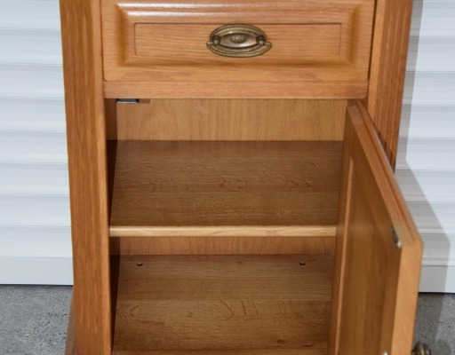 Ogłoszenie - komoda - szafka dębowa - jak nowa. Zdjęcie 4