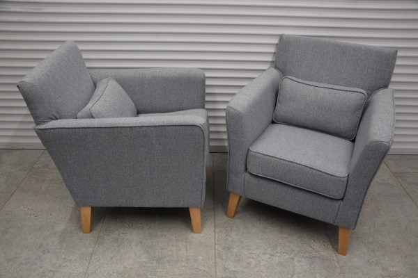 Ogłoszenie - fotele i pufa - komplet jak nowy. Zdjęcie 2