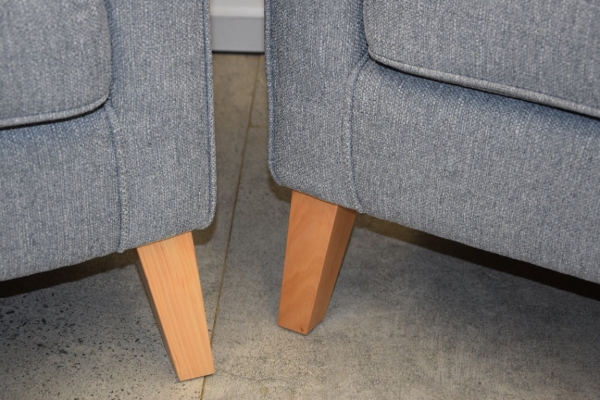 Ogłoszenie - fotele i pufa - komplet jak nowy. Zdjęcie 4