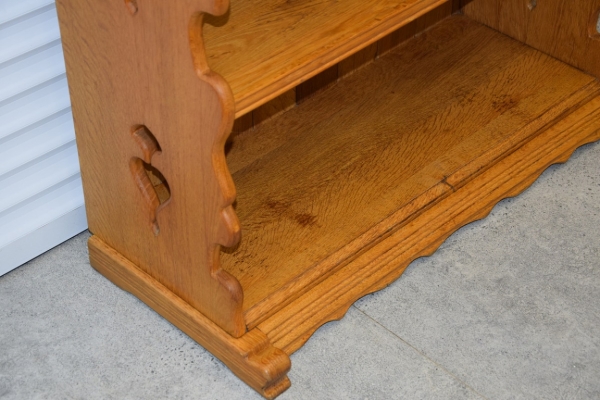 Ogłoszenie - regał z drewna dębowego - super stan. Zdjęcie 5