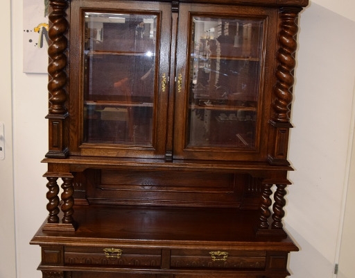 Ogłoszenie - kredens dębowy - meble gdańskie - stan idealny jak nowy. Zdjęcie 1