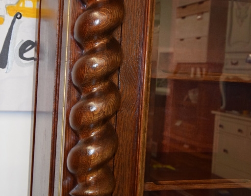 Ogłoszenie - kredens dębowy - meble gdańskie - stan idealny jak nowy. Zdjęcie 6