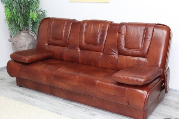 Ogłoszenie - PROMOCJA - komplet FINKA wersalka + 2 fotele, skóra 100%. Zdjęcie 5