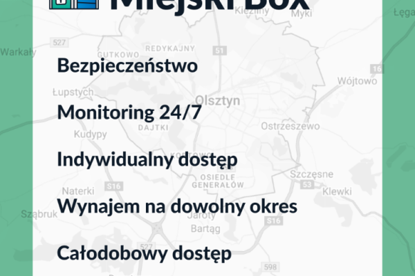 Ogłoszenie - Magazyny Samoobsługowe | Self Storage Olsztyn | Miejski Box. Zdjęcie 8