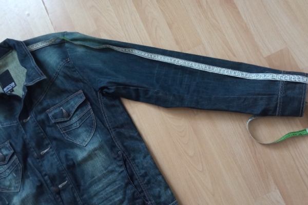 Ogłoszenie - Bluza jeans granatowa. Zdjęcie 2