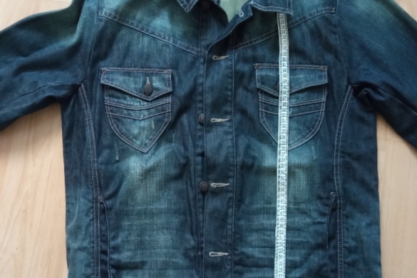 Ogłoszenie - Bluza jeans granatowa. Zdjęcie 4