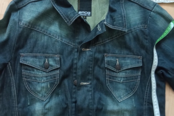 Ogłoszenie - Bluza jeans granatowa. Zdjęcie 1