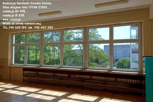 Ogłoszenie - Folia Tytan 275XC, Folia Tytan 20 Xtra SR - folie przeciwsłoneczne zewnetrzne na okna Warszawa - Usługa oklejania szyb. Zdjęcie 2