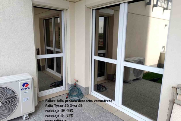 Ogłoszenie - Folia Tytan 275XC, Folia Tytan 20 Xtra SR - folie przeciwsłoneczne zewnetrzne na okna Warszawa - Usługa oklejania szyb. Zdjęcie 8
