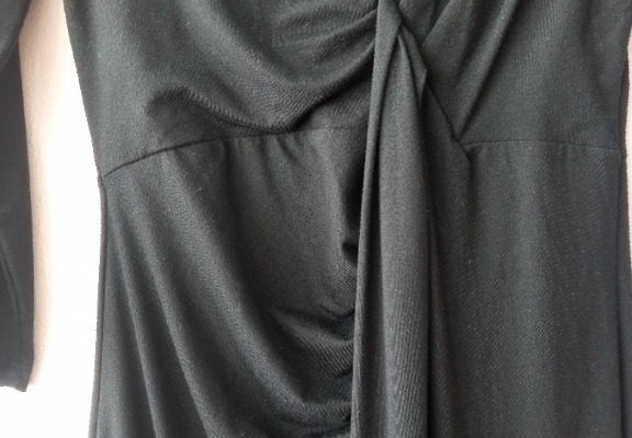 Ogłoszenie - Letnia sukienka z granatowej dzianiny firmy LCW vision. Zdjęcie 4