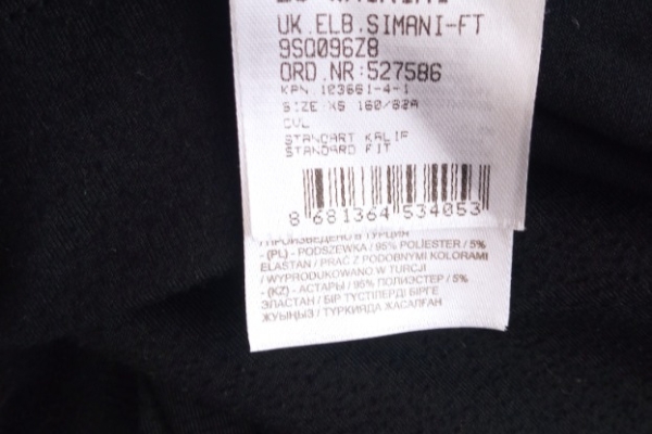 Ogłoszenie - Letnia sukienka z granatowej dzianiny firmy LCW vision. Zdjęcie 5