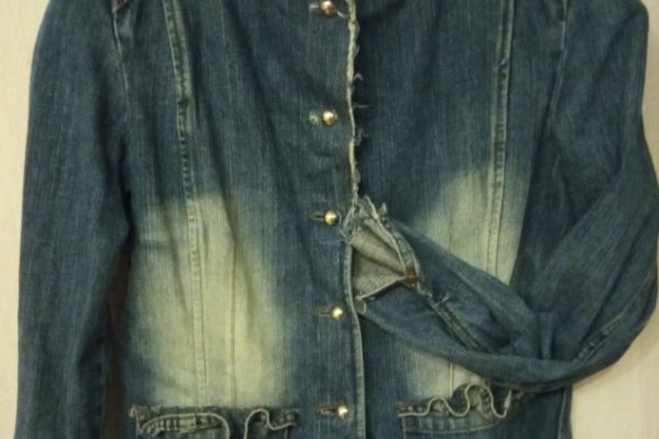 Ogłoszenie - Stylowa marynarka z grubego dżinsu. Zdjęcie 5