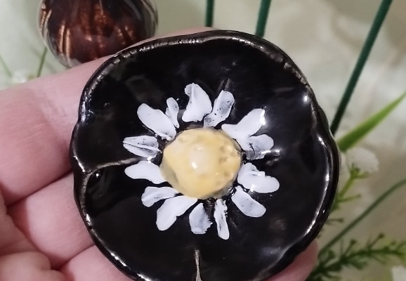 Ogłoszenie - Kwiaty polny mak ceramika. Zdjęcie 2