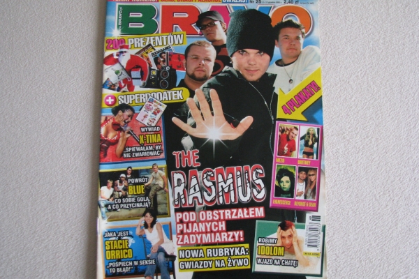 Ogłoszenie - Magazyn Bravo, Bravo Girl, Popcorn z 2003 r. z dodatkami i plakatami. Zdjęcie 7