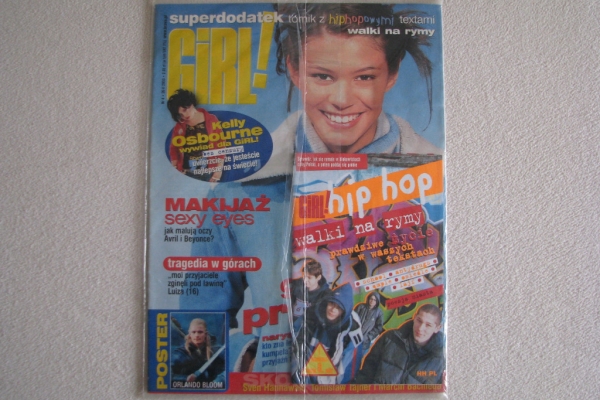 Ogłoszenie - Magazyn Bravo, Bravo Girl, Popcorn z 2003 r. z dodatkami i plakatami. Zdjęcie 9