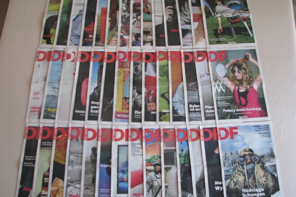 Ogłoszenie - DF – Duży Format – tygodnik Gazety Wyborczej z roku 2007. Zdjęcie 1