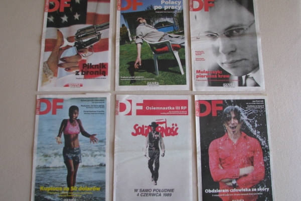 Ogłoszenie - DF – Duży Format – tygodnik Gazety Wyborczej z roku 2007. Zdjęcie 4