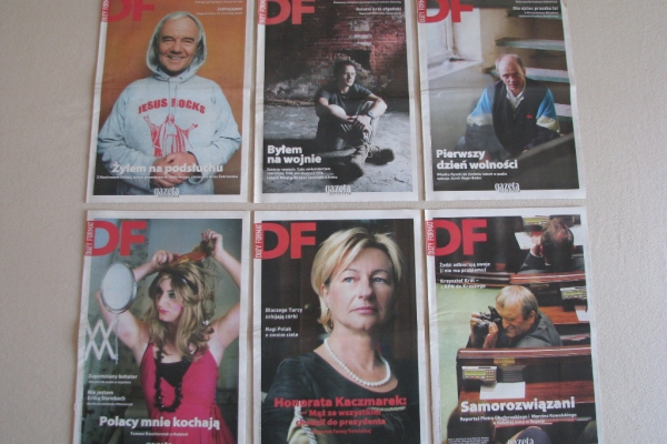 Ogłoszenie - DF – Duży Format – tygodnik Gazety Wyborczej z roku 2007. Zdjęcie 6