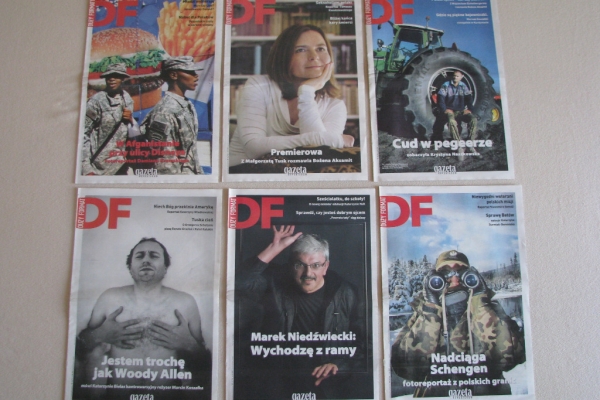 Ogłoszenie - DF – Duży Format – tygodnik Gazety Wyborczej z roku 2007. Zdjęcie 8