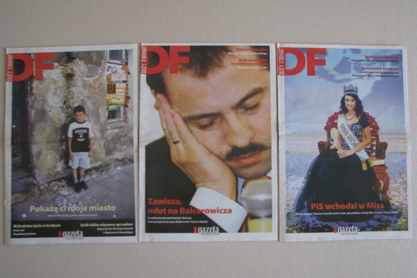 Ogłoszenie - DF – Duży Format – tygodnik Gazety Wyborczej z roku 2006. Zdjęcie 3