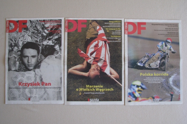 Ogłoszenie - DF – Duży Format – tygodnik Gazety Wyborczej z roku 2006. Zdjęcie 5