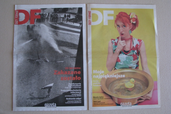 Ogłoszenie - DF – Duży Format – tygodnik Gazety Wyborczej z roku 2006. Zdjęcie 8