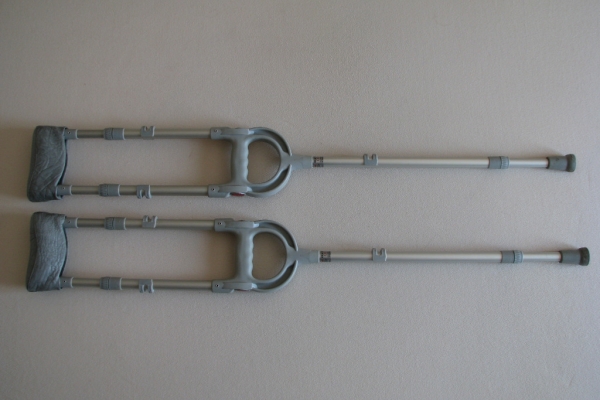 Ogłoszenie - Kule ortopedyczne, pachowe z regulacją wysokości, MIKIRAD 06/MR inwalidzkie 2 szt. Zdjęcie 8