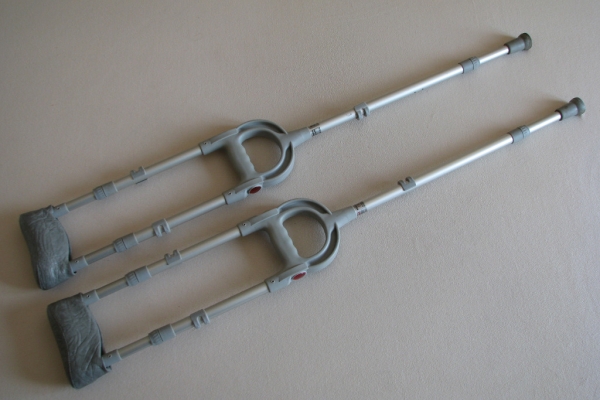 Ogłoszenie - Kule ortopedyczne, pachowe z regulacją wysokości, MIKIRAD 06/MR inwalidzkie 2 szt. Zdjęcie 6