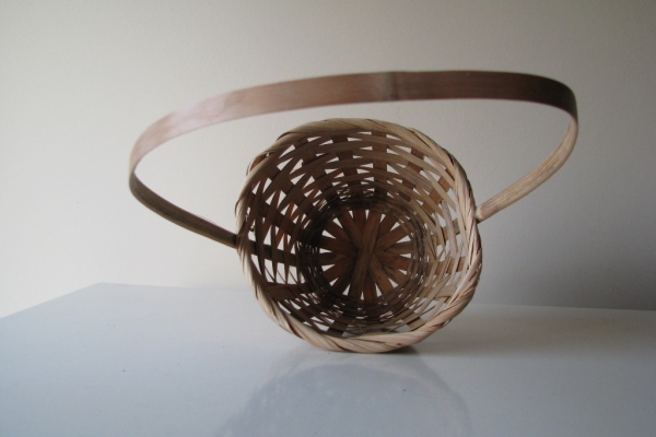 Ogłoszenie - Ozdobny koszyk wiklinowy – osłonka na kwiaty, święconkę wielkanocną. Zdjęcie 4