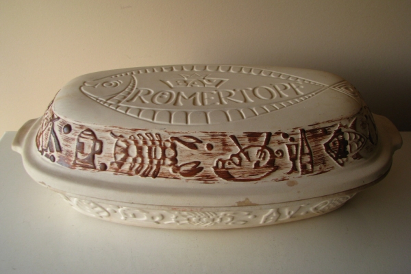 Ogłoszenie - Brytfanka - garnek rzymski do pieczenia nie szkliwiony owalny. Zdjęcie 10