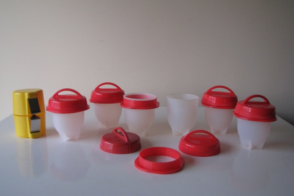 Ogłoszenie - Otwieracz, rozbijak do jajek, silikonowe kubki, forma do gotowania jajek. Zdjęcie 5