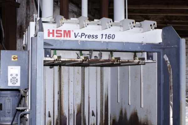 Ogłoszenie - Prasa belownica kompaktor HSM V-Press 1160 max + Bandstation. Zdjęcie 1