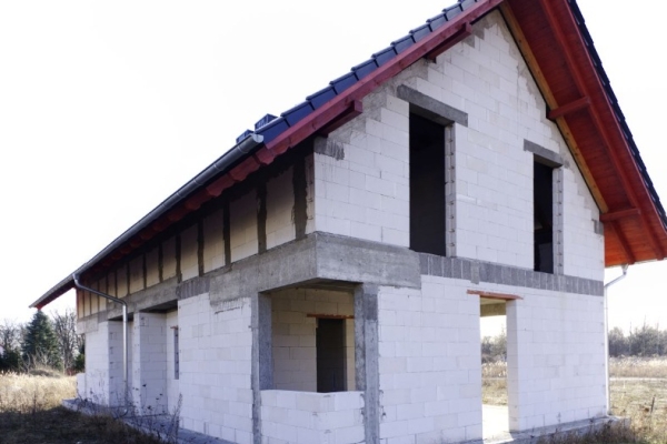 Ogłoszenie - Dom w zabudowie typu bliźniak - Trzebiel woj. lubuskie. Zdjęcie 1