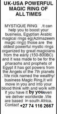 Ogłoszenie - +27 74 116 2667 Magic Ring for Pastors and church leaders in South Africa. Zdjęcie 3