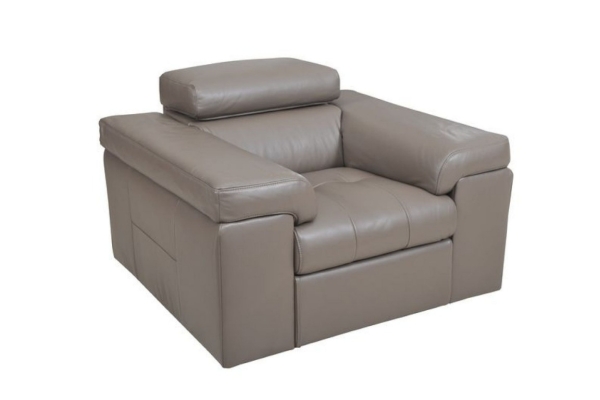 Ogłoszenie - Nowoczesny komplet Malibu 311, 100% skóra naturalna WŁOSKA, regulowane zagłówki, funkcja spania. Zdjęcie 8