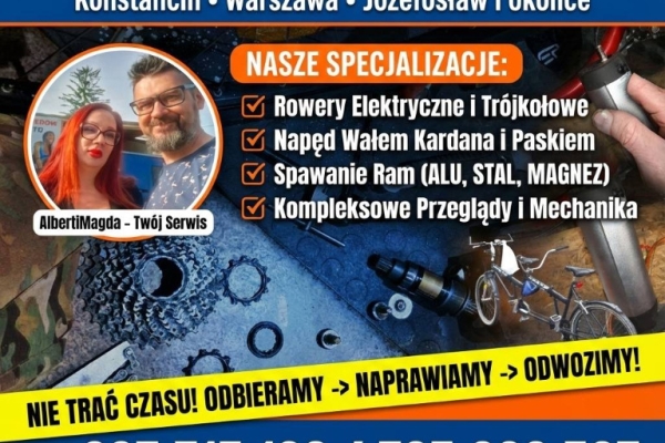 Ogłoszenie - Mobilny Serwis Rowerowy Konstancin, Warszawa, Józefosław i okolice. Zdjęcie 2