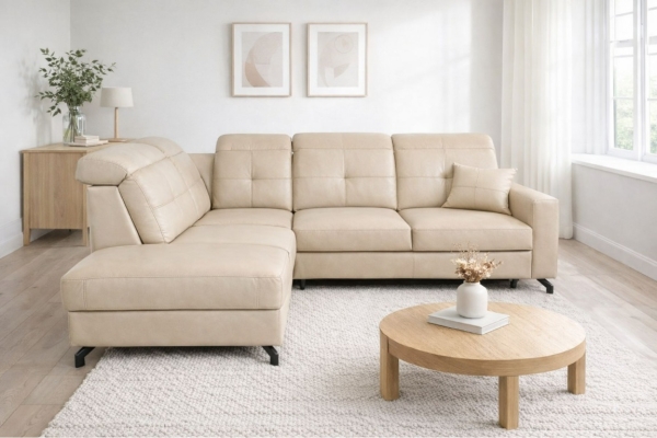 Ogłoszenie - Nowoczesny narożnik Sułtan - funkcja spania + pojemnik. Zdjęcie 7