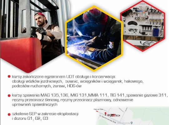 Ogłoszenie - Kursy techniczne Nisko, Stalowa Wola, Tarnobrzeg, Mielec i okolice. Zdjęcie 1