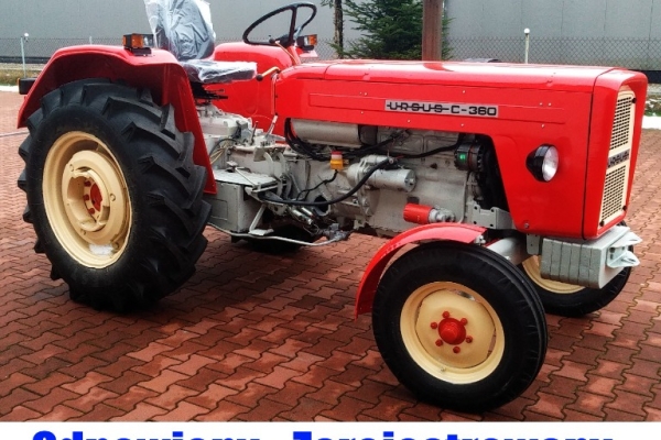 Ogłoszenie - Ciągnik Ursus C-360 1985 Silnik Ursus 4 cylindry Odnowiony Zarejestrowany. Zdjęcie 1
