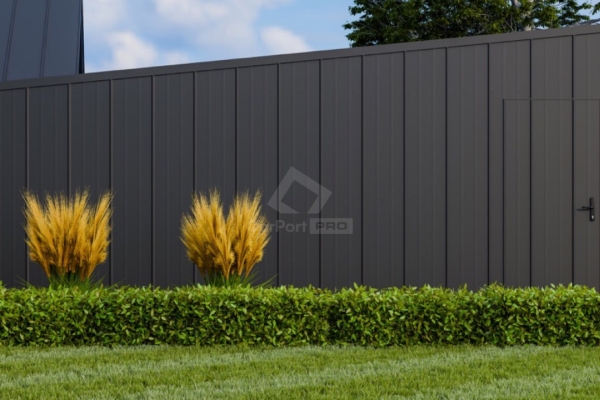 Ogłoszenie - Garaż blaszany 6x6 - brama uchylna - okno - drzwi - blacha na rąbek - dach spad w tył CP139. Zdjęcie 5