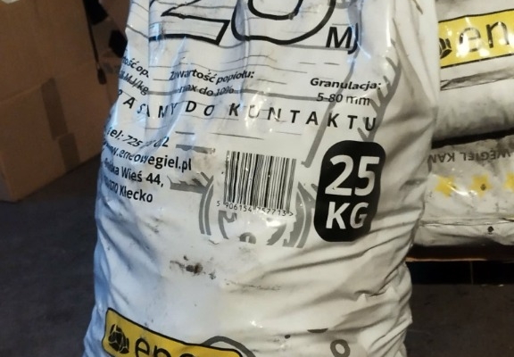 Ogłoszenie - Węgiel kamienny w workach po 25 kg (orzech). Zdjęcie 1