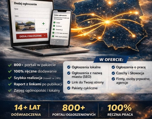 Ogłoszenie - Jedno ogłoszenie. Setki portali. Więcej klientów. Zdjęcie 2